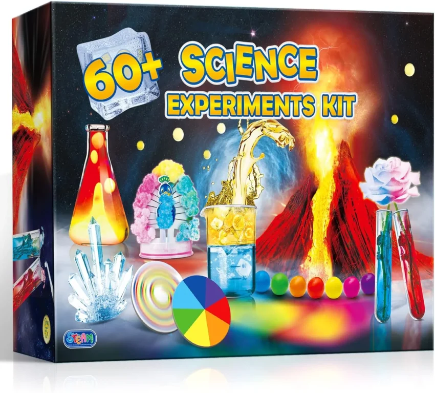 UNGLINGA 60+ Science Experiments Kit for Preschoolers