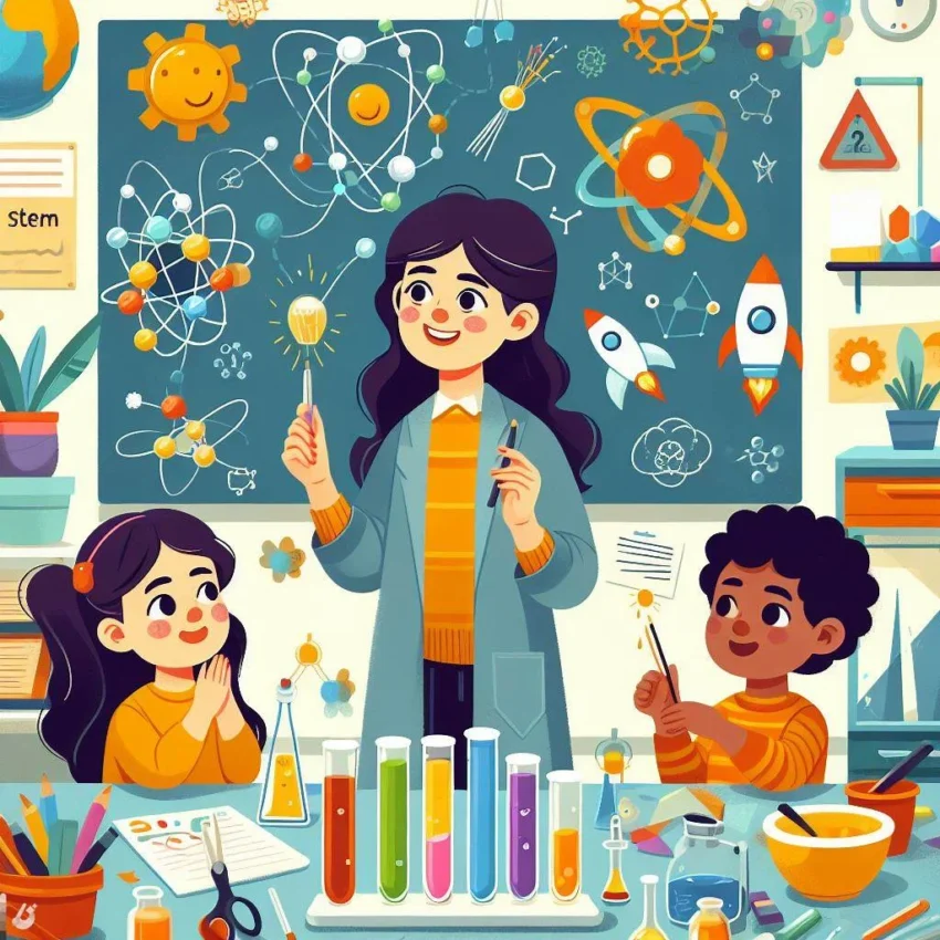 How to encourage kids to explore STEM art projects